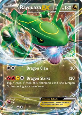 Rayquaza EX - XY Roaring skies 60/108