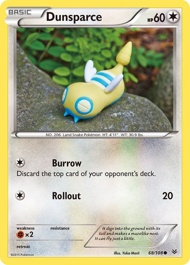 Dunsparce - XY Roaring skies 68/108, Fini: Unlimited