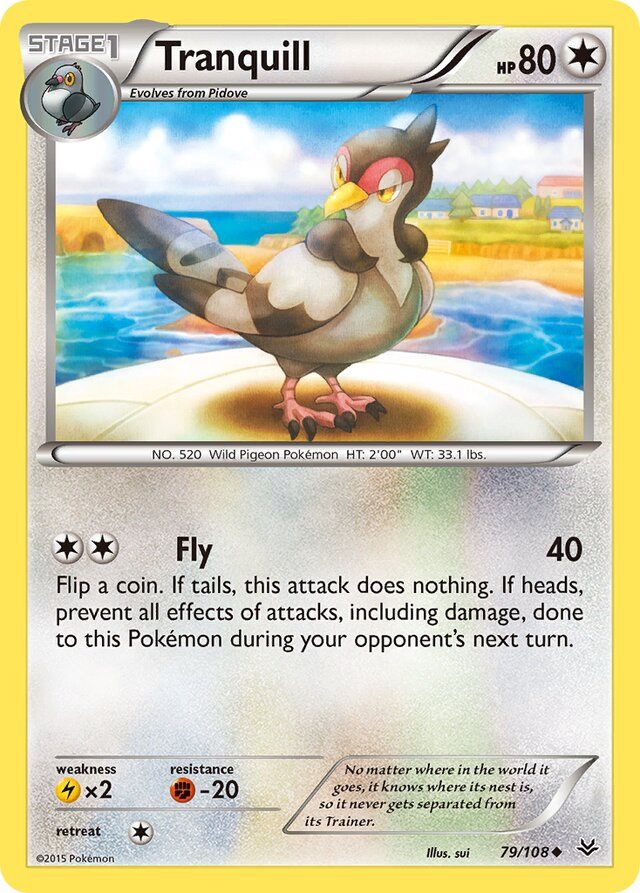 Tranquill - XY Roaring skies 79/108, Fini: Unlimited