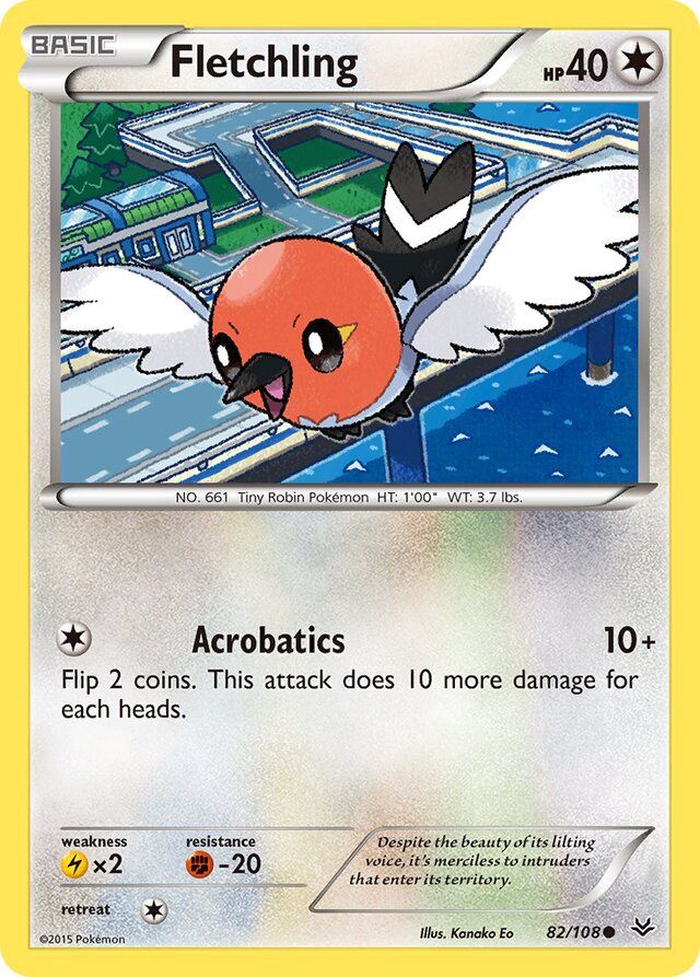 Fletchling - XY Roaring skies 82/108, Fini: Unlimited