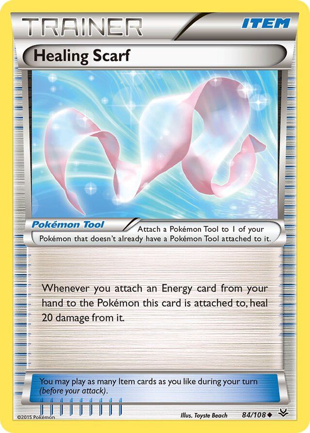 Trainer Healing scarf - XY Roaring skies 84/108, Fini: Unlimited