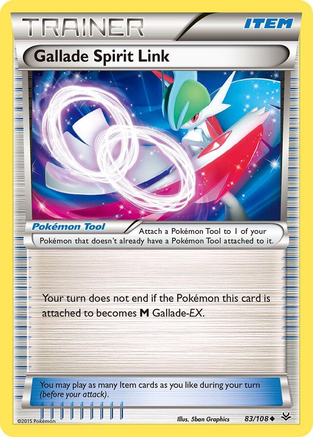 Trainer Gallade spirit link - XY Roaring skies 83/108, Fini: Unlimited