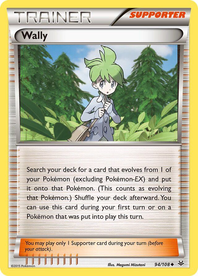 Trainer Wally - XY Roaring skies 94/108, Fini: Unlimited