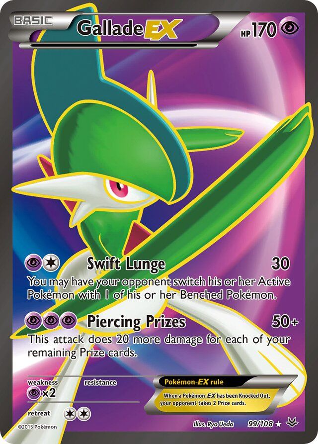 Gallade EX - XY Roaring skies 99/108, Fini: Holofoil