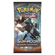 Pokemon Sun &amp; Moon Burning shadows Booster pack