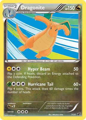 Dragonite - Black &amp; White Dragon vault 5/20