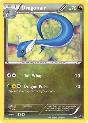 Dragonair - Black &amp; White Dragon vault 3/20