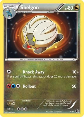 Shelgon - Black &amp; White Dragon vault 7/20