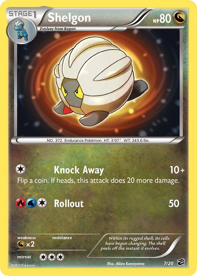 Shelgon - Black &amp; White Dragon vault 7/20, Foil: Holofoil