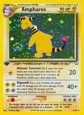 Ampharos - NEO Revelation 1/64