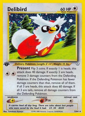 Delibird - NEO Revelation 5/64