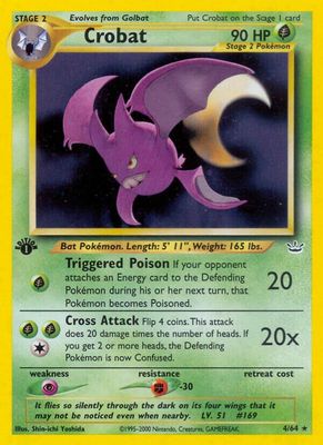 Crobat - NEO Revelation 4/64