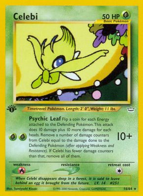Celebi - NEO Revelation 16/64