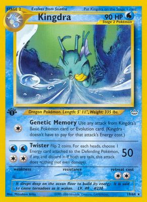 Kingdra - NEO Revelation 19/64