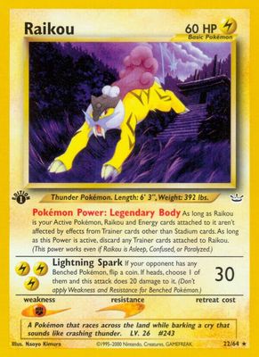 Raikou - NEO Revelation 22/64