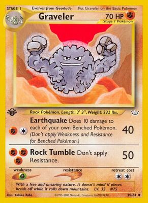 Graveler - NEO Revelation 30/64