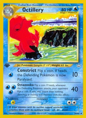 Octillery - NEO Revelation 34/64