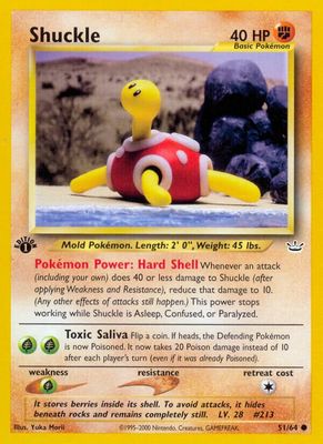 Shuckle - NEO Revelation 51/64