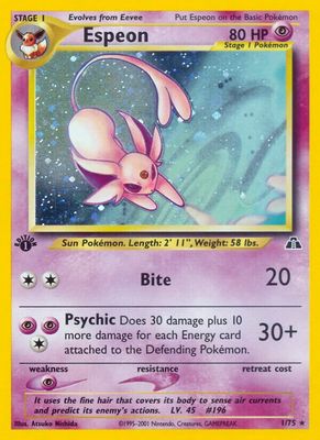 Espeon - NEO Discovery 1/75