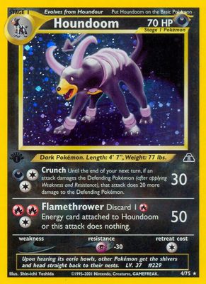 Houndoom - NEO Discovery 4/75