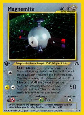 Magnemite - NEO Discovery 7/75