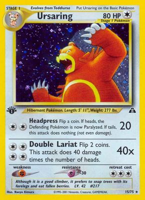 Ursaring - NEO Discovery 15/75
