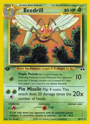 Beedrill - NEO Discovery 18/75