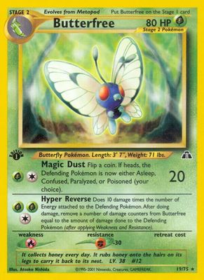 Butterfree - NEO Discovery 19/75