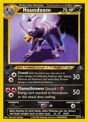 Houndoom - NEO Discovery 23/75