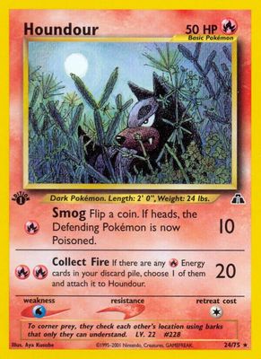 Houndour - NEO Discovery 24/75