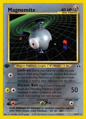 Magnemite - NEO Discovery 26/75