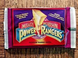 Mighty morphin power rangers trading cards Series 1 Pack