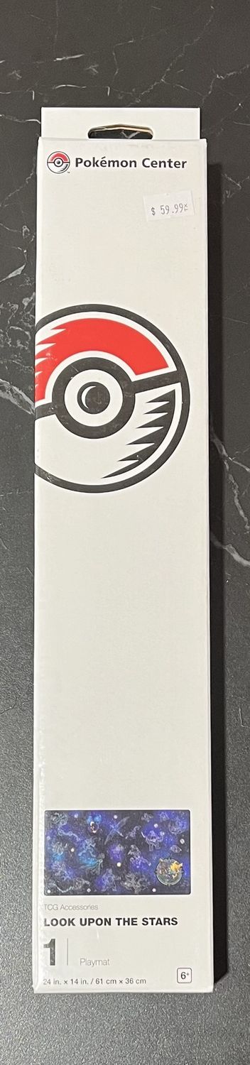 TCG Accessories Playmate Pokemon center (Look upon the stars)