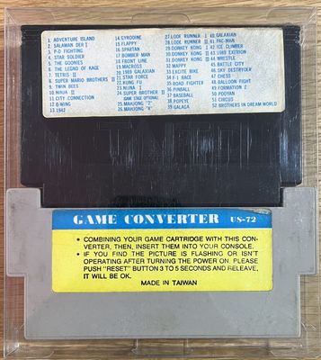 NES - JAPANESE GAME CONVERTER MULTI GAME