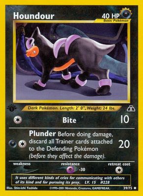 Houndour - NEO Discovery 39/75