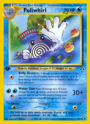 Poliwhirl - NEO Discovery 44/75