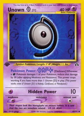 Unown - NEO Discovery 47/75