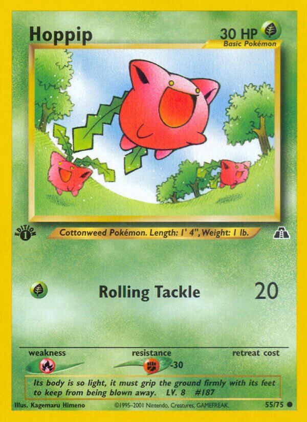 Hoppip - NEO Discovery 55/75, Fini: 1st edition