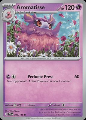 Aromatisse - Scarlet &amp; Violet Prismatic evolutions 039/131