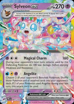 Sylvain EX - Scarlet &amp; Violet Prismatic evolutions 041/131