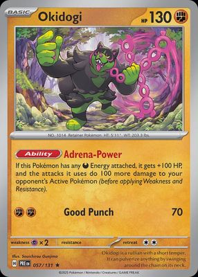 Okidogi - Scarlet &amp; Violet Prismatic evolutions 057/131