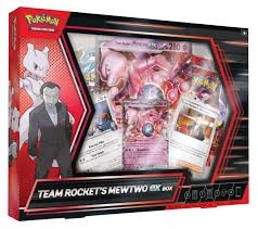 Team Rocket&#39;s Mewtwo EX box