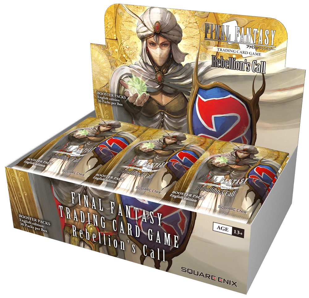 FINAL FANTASY TCG SET 17 REBELLION&#39;S CALL BOOSTER