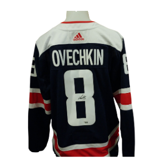 Autographed jersey - Alex Ovechkin (Washington Capitals Alt.)