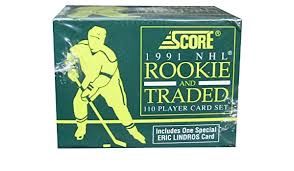 Score 1991 NHL Rookie and trade