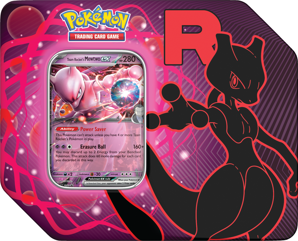 Scarlet &amp; Violet: Team Rocket Tin (Pokemon)