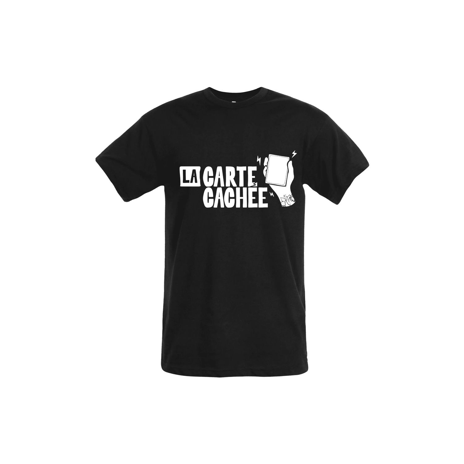 La carte cachée (Shirt), Variante: T-Shirt (BLK)