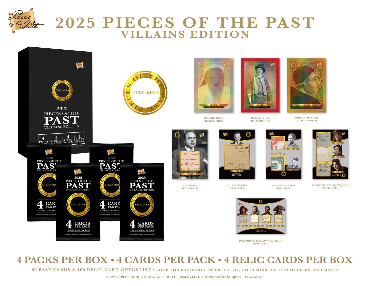 2025- Pieces of the past Villains edition