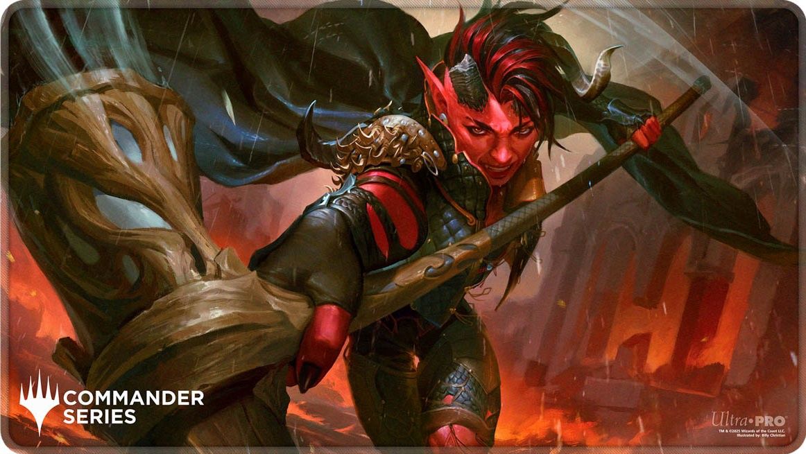 Ultra pro playmat MTG Commander series Karlach stitched