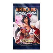 Riftbound League of legends TCG origins booster display